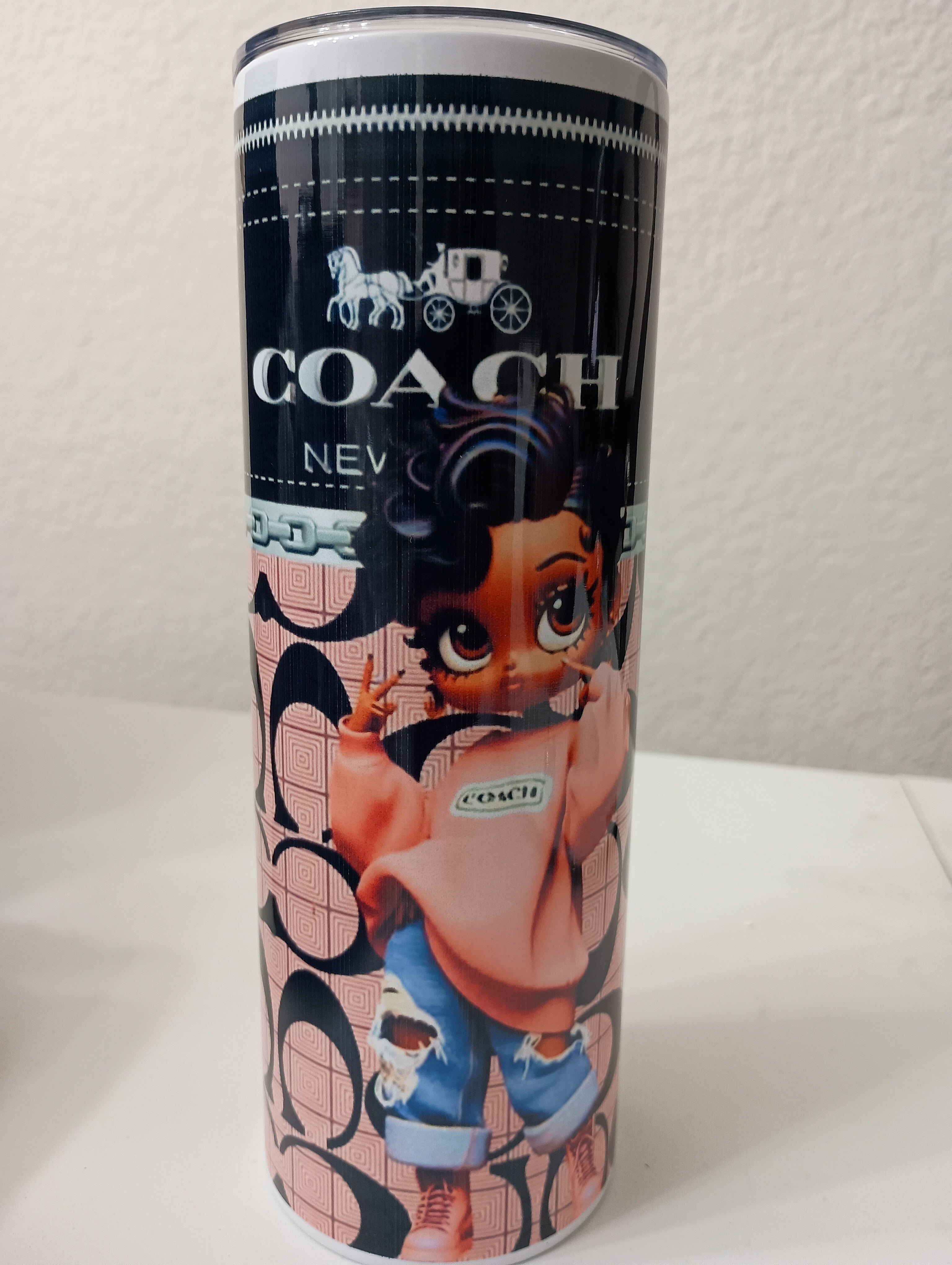 Young Betty Boop Coach Tumbler