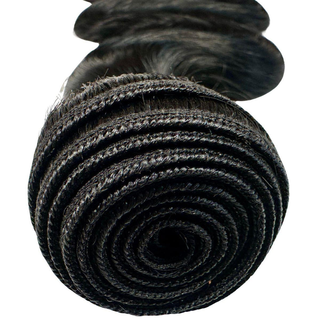 Jet Black Body Wave 100% Human Hair Bundles