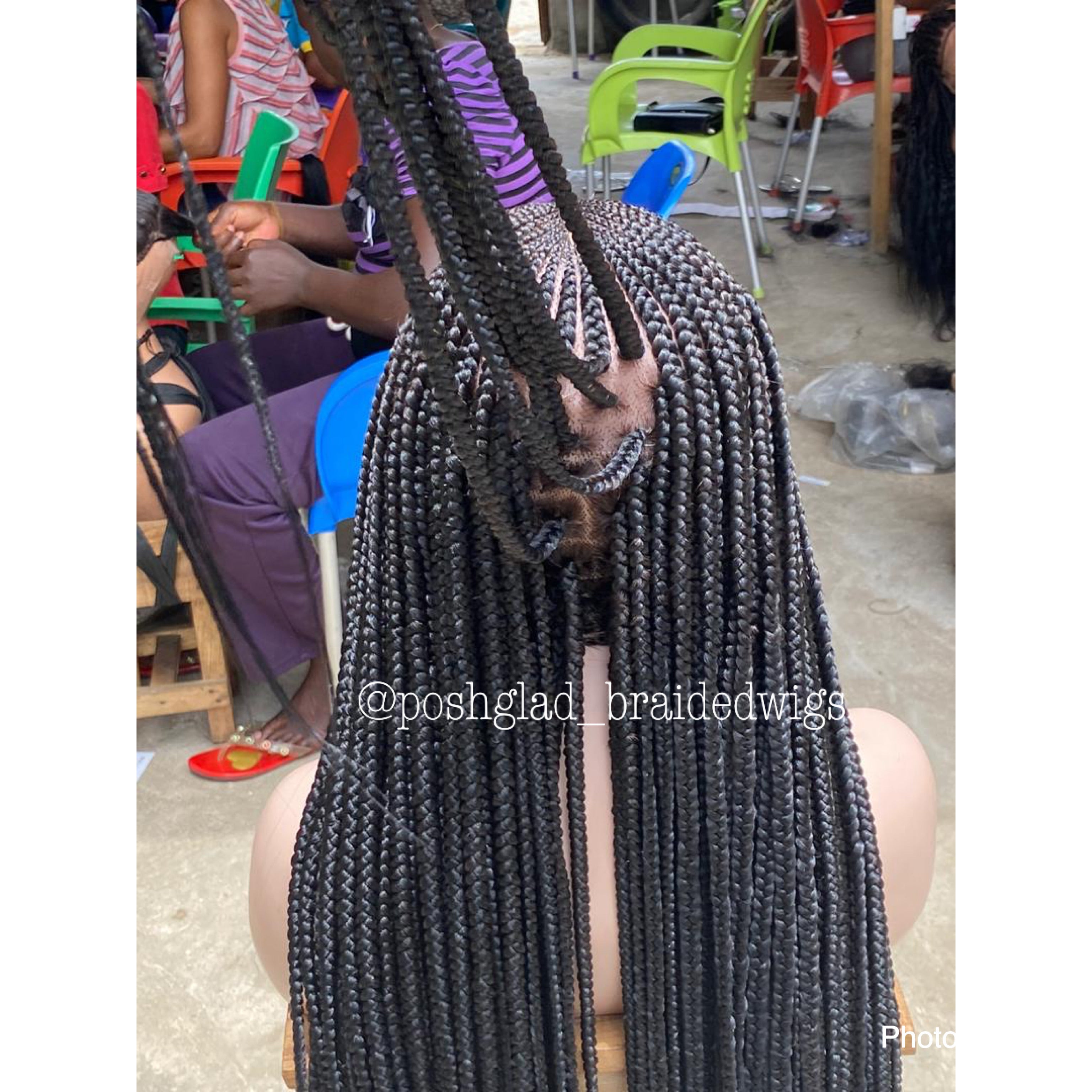 Cornrow Braid Wig  - Daire