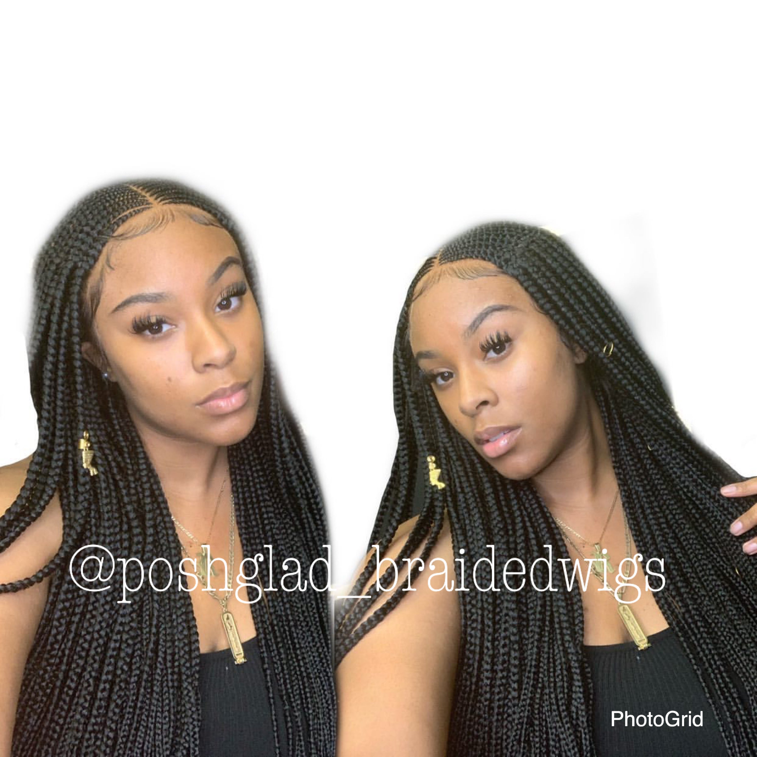 Cornrow Braid Wig  - Daire