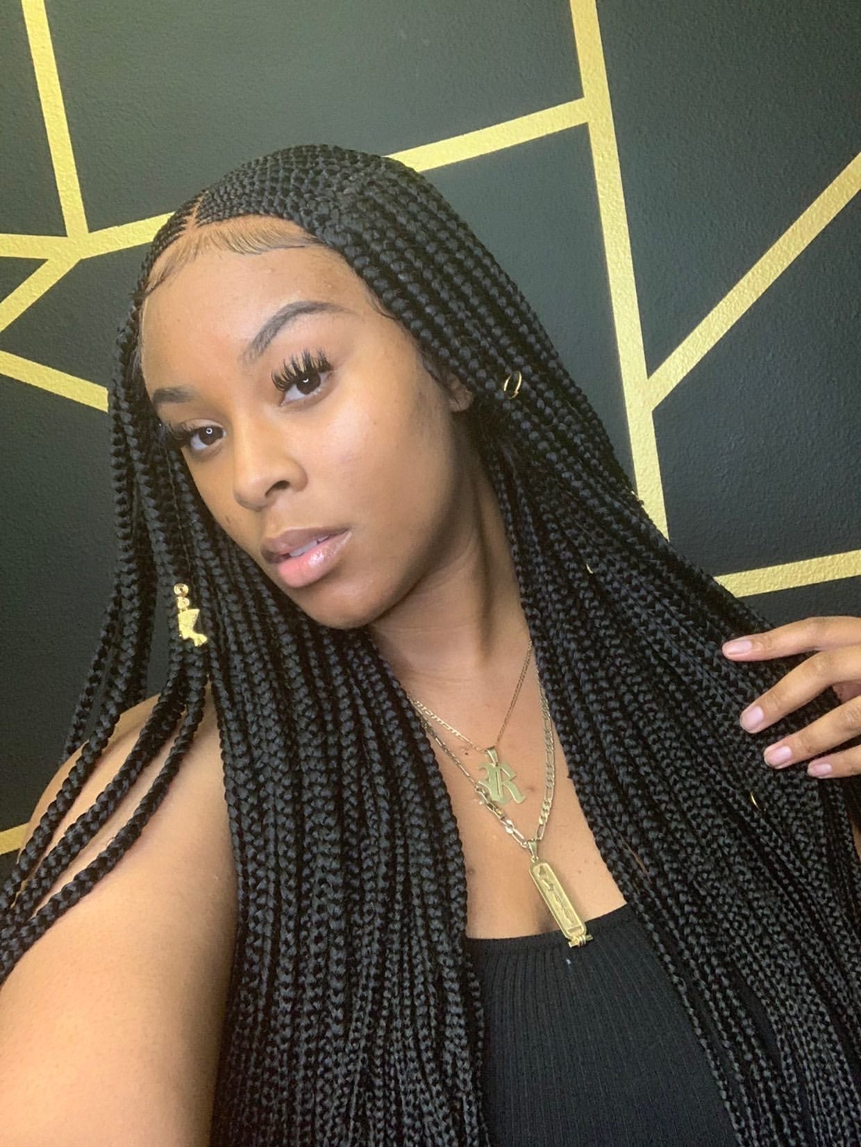 Cornrow Braid Wig  - Daire