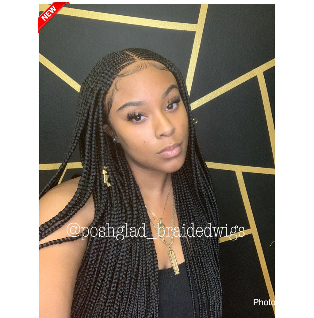 Cornrow Braid Wig  - Daire
